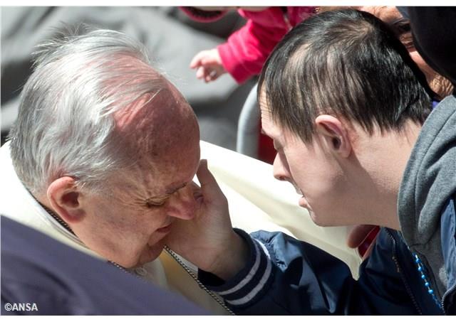 Papa Francesco e Persona con disabilità